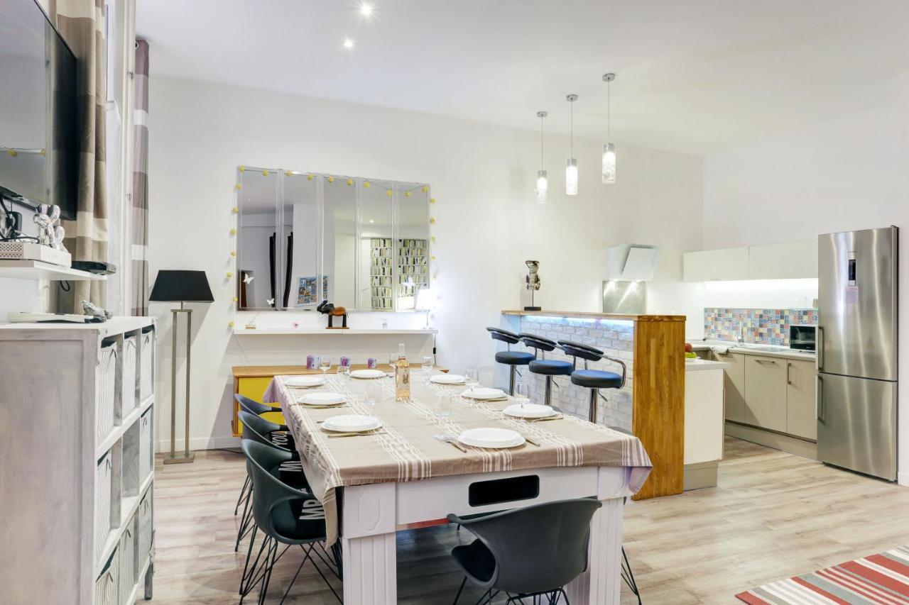 Ferienwohnung Centrale 2 - F4 Spacieux Et Confortable Au Centre Du Vieux-Nizza Exterior foto