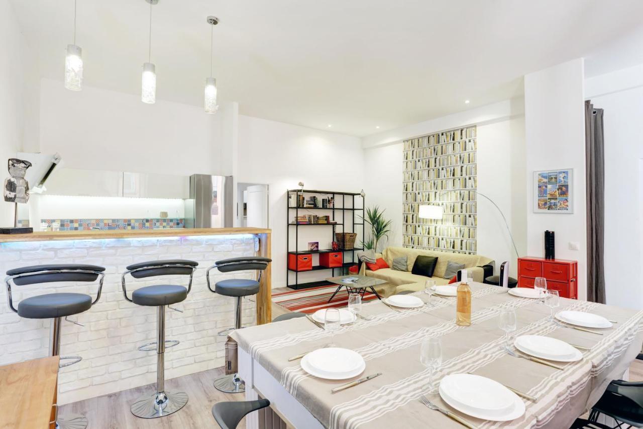 Ferienwohnung Centrale 2 - F4 Spacieux Et Confortable Au Centre Du Vieux-Nizza Exterior foto
